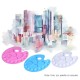 Plastic Palette Large Paint Tray with Thumb Hole for Holding and Mixing Colors for Watercolor Acrylic Oil Craft DIY Art Painting Plastic Palette Large Paint Tray with Thumb Hole for Holding and Mixing Colors for Watercolor Acrylic Oil Craft DIY Art Painting