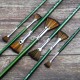 7pcs Paint Brushes Set Fan Brush Nylon Hair Long Wooden Handle Paintbrush for Acrylic Oil Watercolor Gouache Painting Art Supplies 7pcs Paint Brushes Set Fan Brush Nylon Hair Long Wooden Handle Paintbrush for Acrylic Oil Watercolor Gouache Painting Art Supplies