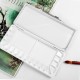 Portable Watercolor Paint Palette Box Folding Paint Tray for Student Beginner Artist Watercolor Acrylic Oil Art Painting, Random Color Portable Watercolor Paint Palette Box Folding Paint Tray for Student Beginner Artist Watercolor Acrylic Oil Art Painting, Random Color