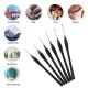 Detail Paint Brushes Set 6pcs Professional Miniature Fine Artist Painting Brushes Nylon Hair Ergonomic Wooden Handle Art Paintbrush for Acrylic Oil Watercolor Nail Face Craft Rock Model Painting Detail Paint Brushes Set 6pcs Professional Miniature Fine Artist Painting Brushes Nylon Hair Ergonomic Wooden Handle Art Paintbrush for Acrylic Oil Watercolor Nail Face Craft Rock Model Painting