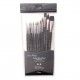 12pcs Professional Paint Brushes Nylon Hair Delicate Wooden Handle Paintbrush Painting Brushes Kit Gift for Artists Children Adults for Acrylic Oil Watercolor Gouache Body Face Miniature Detail Painting Arts Crafts Supplies 12pcs Professional Paint Brushes Nylon Hair Delicate Wooden Handle Paintbrush Painting Brushes Kit Gift for Artists Children Adults for Acrylic Oil Watercolor Gouache Body Face Miniature Detail Painting Arts Crafts Supplies