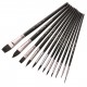 12pcs Professional Paint Brushes Nylon Hair Delicate Wooden Handle Paintbrush Painting Brushes Kit Gift for Artists Children Adults for Acrylic Oil Watercolor Gouache Body Face Miniature Detail Painting Arts Crafts Supplies 12pcs Professional Paint Brushes Nylon Hair Delicate Wooden Handle Paintbrush Painting Brushes Kit Gift for Artists Children Adults for Acrylic Oil Watercolor Gouache Body Face Miniature Detail Painting Arts Crafts Supplies