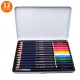 NYONI Professional Watercolor Pencils Set 12/24/36/48/72/100 Colored Pencils Water Soluble Color Pencils with Brush and Metal Box Art Supplies for Children Students Artists Adults for Drawing Sketching Painting Coloring Books NYONI Professional Watercolor Pencils Set 12/24/36/48/72/100 Colored Pencils Water Soluble Color Pencils with Brush and Metal Box Art Supplies for Children Students Artists Adults for Drawing Sketching Painting Coloring Books