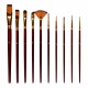 10pcs Paint Brushes Set Kit Artist Paintbrush Multiple Mediums Brushes with Nylon Hair for Artist Acrylic Aquarelle Watercolor Gouache Oil Painting for Great Art Drawing Supplies 10pcs Paint Brushes Set Kit Artist Paintbrush Multiple Mediums Brushes with Nylon Hair for Artist Acrylic Aquarelle Watercolor Gouache Oil Painting for Great Art Drawing Supplies