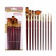 10pcs Paint Brushes Set Kit Artist Paintbrush Multiple Mediums Brushes with Nylon Hair for Artist Acrylic Aquarelle Watercolor Gouache Oil Painting for Great Art Drawing Supplies 10pcs Paint Brushes Set Kit Artist Paintbrush Multiple Mediums Brushes with Nylon Hair for Artist Acrylic Aquarelle Watercolor Gouache Oil Painting for Great Art Drawing Supplies