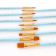 10pcs Professional Artist Paint Brushes Set Nylon Hair Delicate Wooden Handle Paintbrushes Art Supplies Gift for Children Adults Beginners for Acrylic Oil Watercolor Gouache Nail Body Face Miniature Detail Rock Painting 10pcs Professional Artist Paint Brushes Set Nylon Hair Delicate Wooden Handle Paintbrushes Art Supplies Gift for Children Adults Beginners for Acrylic Oil Watercolor Gouache Nail Body Face Miniature Detail Rock Painting