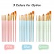 10pcs Professional Artist Paint Brushes Set Nylon Hair Delicate Wooden Handle Paintbrushes Art Supplies Gift for Children Adults Beginners for Acrylic Oil Watercolor Gouache Nail Body Face Miniature Detail Rock Painting 10pcs Professional Artist Paint Brushes Set Nylon Hair Delicate Wooden Handle Paintbrushes Art Supplies Gift for Children Adults Beginners for Acrylic Oil Watercolor Gouache Nail Body Face Miniature Detail Rock Painting