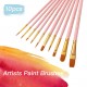 10pcs Professional Artist Paint Brushes Set Nylon Hair Delicate Wooden Handle Paintbrushes Art Supplies Gift for Children Adults Beginners for Acrylic Oil Watercolor Gouache Nail Body Face Miniature Detail Rock Painting 10pcs Professional Artist Paint Brushes Set Nylon Hair Delicate Wooden Handle Paintbrushes Art Supplies Gift for Children Adults Beginners for Acrylic Oil Watercolor Gouache Nail Body Face Miniature Detail Rock Painting