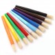 10pcs Round Tip Colorful Paint Brushes Set Bristle Hair Chubby Plastic Handle Paintbrush Easy to Clean Art Supplies Gift for Children Adults Drawing Painting 10pcs Round Tip Colorful Paint Brushes Set Bristle Hair Chubby Plastic Handle Paintbrush Easy to Clean Art Supplies Gift for Children Adults Drawing Painting