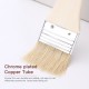 3pcs Professional Flat Paintbrush Set Bristle Paint Brush Wooden Handle Artist Paint Tool for Acrylic Oil Gouache Watercolor Wall Arts and Craft Painting DIY Projects Household Clean 3pcs Professional Flat Paintbrush Set Bristle Paint Brush Wooden Handle Artist Paint Tool for Acrylic Oil Gouache Watercolor Wall Arts and Craft Painting DIY Projects Household Clean