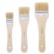 3pcs Professional Flat Paintbrush Set Bristle Paint Brush Wooden Handle Artist Paint Tool for Acrylic Oil Gouache Watercolor Wall Arts and Craft Painting DIY Projects Household Clean 3pcs Professional Flat Paintbrush Set Bristle Paint Brush Wooden Handle Artist Paint Tool for Acrylic Oil Gouache Watercolor Wall Arts and Craft Painting DIY Projects Household Clean