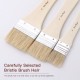 3pcs Professional Flat Paintbrush Set Bristle Paint Brush Wooden Handle Artist Paint Tool for Acrylic Oil Gouache Watercolor Wall Arts and Craft Painting DIY Projects Household Clean 3pcs Professional Flat Paintbrush Set Bristle Paint Brush Wooden Handle Artist Paint Tool for Acrylic Oil Gouache Watercolor Wall Arts and Craft Painting DIY Projects Household Clean