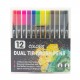 12 Colors Dual Tip Brush Pens Art Markers Set Brush and Fine Tips Colored Pens for Children Adults Artists Drawing Sketching Coloring Calligraphy Hand Lettering Journaling Planner Art Projects 12 Colors Dual Tip Brush Pens Art Markers Set Brush and Fine Tips Colored Pens for Children Adults Artists Drawing Sketching Coloring Calligraphy Hand Lettering Journaling Planner Art Projects