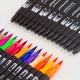 12 Colors Dual Tip Brush Pens Art Markers Set Brush and Fine Tips Colored Pens for Children Adults Artists Drawing Sketching Coloring Calligraphy Hand Lettering Journaling Planner Art Projects 12 Colors Dual Tip Brush Pens Art Markers Set Brush and Fine Tips Colored Pens for Children Adults Artists Drawing Sketching Coloring Calligraphy Hand Lettering Journaling Planner Art Projects
