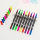 12 Colors Dual Tip Brush Pens Art Markers Set Brush and Fine Tips Colored Pens for Children Adults Artists Drawing Sketching Coloring Calligraphy Hand Lettering Journaling Planner Art Projects 12 Colors Dual Tip Brush Pens Art Markers Set Brush and Fine Tips Colored Pens for Children Adults Artists Drawing Sketching Coloring Calligraphy Hand Lettering Journaling Planner Art Projects