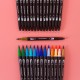 12 Colors Dual Tip Brush Pens Art Markers Set Brush and Fine Tips Colored Pens for Children Adults Artists Drawing Sketching Coloring Calligraphy Hand Lettering Journaling Planner Art Projects 12 Colors Dual Tip Brush Pens Art Markers Set Brush and Fine Tips Colored Pens for Children Adults Artists Drawing Sketching Coloring Calligraphy Hand Lettering Journaling Planner Art Projects