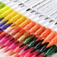12 Colors Dual Tips Brush Pens Art Markers Brush and Fine Point Colored Pen for Children Adults Artists Drawing Coloring Books Calligraphy Writing Journaling Planner Hand Lettering 12 Colors Dual Tips Brush Pens Art Markers Brush and Fine Point Colored Pen for Children Adults Artists Drawing Coloring Books Calligraphy Writing Journaling Planner Hand Lettering