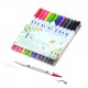 12 Colors Dual Tips Brush Pens Art Markers Brush and Fine Point Colored Pen for Children Adults Artists Drawing Coloring Books Calligraphy Writing Journaling Planner Hand Lettering 12 Colors Dual Tips Brush Pens Art Markers Brush and Fine Point Colored Pen for Children Adults Artists Drawing Coloring Books Calligraphy Writing Journaling Planner Hand Lettering
