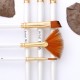 6pcs Pearl White Handle Combined Paint Brushes Set Nylon Hair Wooden Handle Artists Paintbrushes for Acrylic Oil Watercolor Gouache Nail Body Face Rock Drawing Arts Crafts Supplies Painting 6pcs Pearl White Handle Combined Paint Brushes Set Nylon Hair Wooden Handle Artists Paintbrushes for Acrylic Oil Watercolor Gouache Nail Body Face Rock Drawing Arts Crafts Supplies Painting