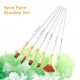 6pcs Pearl White Handle Combined Paint Brushes Set Nylon Hair Wooden Handle Artists Paintbrushes for Acrylic Oil Watercolor Gouache Nail Body Face Rock Drawing Arts Crafts Supplies Painting 6pcs Pearl White Handle Combined Paint Brushes Set Nylon Hair Wooden Handle Artists Paintbrushes for Acrylic Oil Watercolor Gouache Nail Body Face Rock Drawing Arts Crafts Supplies Painting