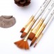 6pcs Pearl White Handle Combined Paint Brushes Set Nylon Hair Wooden Handle Artists Paintbrushes for Acrylic Oil Watercolor Gouache Nail Body Face Rock Drawing Arts Crafts Supplies Painting 6pcs Pearl White Handle Combined Paint Brushes Set Nylon Hair Wooden Handle Artists Paintbrushes for Acrylic Oil Watercolor Gouache Nail Body Face Rock Drawing Arts Crafts Supplies Painting