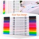 12 Colors Markers Set Double Tipped Colored Pens Fine Point Art Markers for Kids Adults Coloring Drawing Illustrations Artist Sketching 12 Colors Markers Set Double Tipped Colored Pens Fine Point Art Markers for Kids Adults Coloring Drawing Illustrations Artist Sketching
