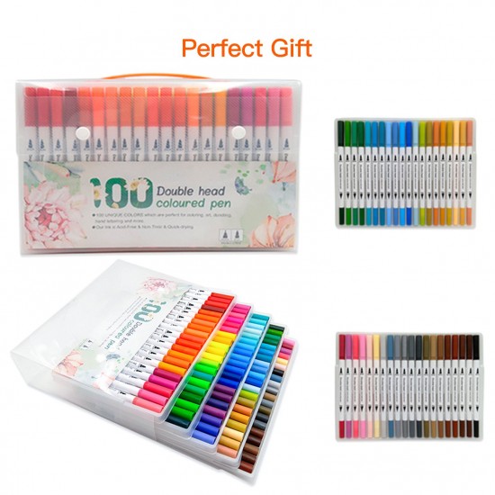 12 Colors Markers Set Double Tipped Colored Pens Fine Point Art Markers for Kids Adults Coloring Drawing Illustrations Artist Sketching 12 Colors Markers Set Double Tipped Colored Pens Fine Point Art Markers for Kids Adults Coloring Drawing Illustrations Artist Sketching