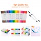 12 Colors Markers Set Double Tipped Colored Pens Fine Point Art Markers for Kids Adults Coloring Drawing Illustrations Artist Sketching 12 Colors Markers Set Double Tipped Colored Pens Fine Point Art Markers for Kids Adults Coloring Drawing Illustrations Artist Sketching