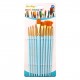 10pcs Watercolor Paint Brushes Set Nylon Hair Artist Paintbrushes with Fan Tip for Acrylic Oil Gouache Nail Body Face Rock Drawing Arts Crafts Supplies Painting 10pcs Watercolor Paint Brushes Set Nylon Hair Artist Paintbrushes with Fan Tip for Acrylic Oil Gouache Nail Body Face Rock Drawing Arts Crafts Supplies Painting