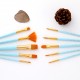 10pcs Watercolor Paint Brushes Set Nylon Hair Artist Paintbrushes with Fan Tip for Acrylic Oil Gouache Nail Body Face Rock Drawing Arts Crafts Supplies Painting 10pcs Watercolor Paint Brushes Set Nylon Hair Artist Paintbrushes with Fan Tip for Acrylic Oil Gouache Nail Body Face Rock Drawing Arts Crafts Supplies Painting