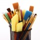 50PCS Paintbrushes All Purpose Washable Paint Brushes Set Artist Variety Value Pack Sponge Painting Brush Set Flat Round Angle Foam Tipped 50PCS Paintbrushes All Purpose Washable Paint Brushes Set Artist Variety Value Pack Sponge Painting Brush Set Flat Round Angle Foam Tipped