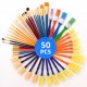 50PCS Paintbrushes All Purpose Washable Paint Brushes Set Artist Variety Value Pack Sponge Painting Brush Set Flat Round Angle Foam Tipped 50PCS Paintbrushes All Purpose Washable Paint Brushes Set Artist Variety Value Pack Sponge Painting Brush Set Flat Round Angle Foam Tipped