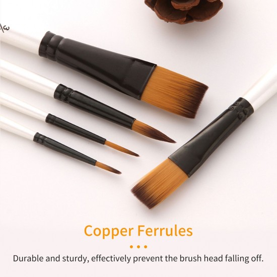 12pcs Professional Artist Paint Brushes Set Bag Pack Nylon Hair Delicate Wooden Handle Paintbrushes Carry Case Art Supplies Gift for Children Adults Beginners for Acrylic Oil Watercolor Gouache Nail Body Face Miniature Detail Rock Painting 12pcs Professional Artist Paint Brushes Set Bag Pack Nylon Hair Delicate Wooden Handle Paintbrushes Carry Case Art Supplies Gift for Children Adults Beginners for Acrylic Oil Watercolor Gouache Nail Body Face Miniature Detail Rock Painting