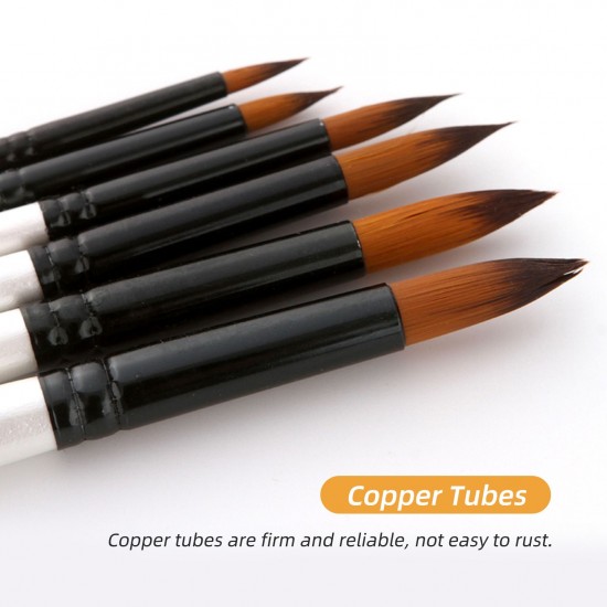 24pcs Draw Paint Brushes Set Kit Artist Paintbrush Round Brushes with Nylon Hair for Artist Acrylic Aquarelle Watercolor Gouache Face Painting for Great Art Drawing Supplies for Painter Students 24pcs Draw Paint Brushes Set Kit Artist Paintbrush Round Brushes with Nylon Hair for Artist Acrylic Aquarelle Watercolor Gouache Face Painting for Great Art Drawing Supplies for Painter Students