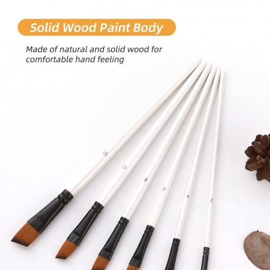 24pcs Draw Paint Brushes Set Kit Artist Paintbrush Round Brushes with Nylon Hair for Artist Acrylic Aquarelle Watercolor Gouache Face Painting for Great Art Drawing Supplies for Painter Students 24pcs Draw Paint Brushes Set Kit Artist Paintbrush Round Brushes with Nylon Hair for Artist Acrylic Aquarelle Watercolor Gouache Face Painting for Great Art Drawing Supplies for Painter Students