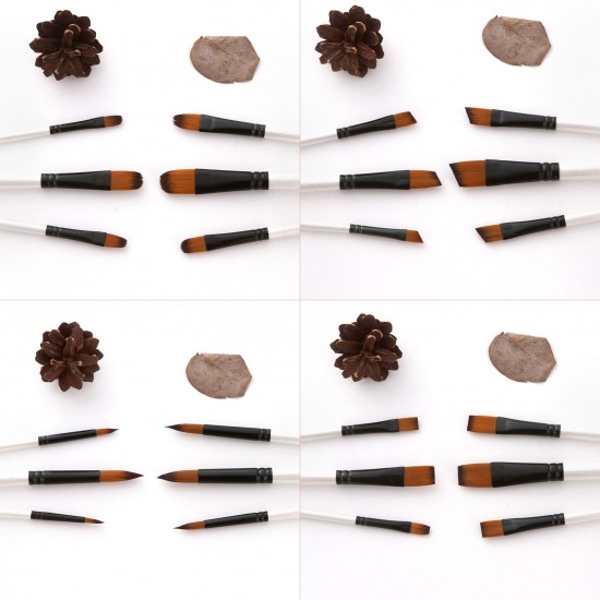 24pcs Draw Paint Brushes Set Kit Artist Paintbrush Round Brushes with Nylon Hair for Artist Acrylic Aquarelle Watercolor Gouache Face Painting for Great Art Drawing Supplies for Painter Students 24pcs Draw Paint Brushes Set Kit Artist Paintbrush Round Brushes with Nylon Hair for Artist Acrylic Aquarelle Watercolor Gouache Face Painting for Great Art Drawing Supplies for Painter Students