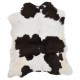 Calfskin Mixed Black and White 70x100 cm Calfskin Mixed Black and White 70x100 cm