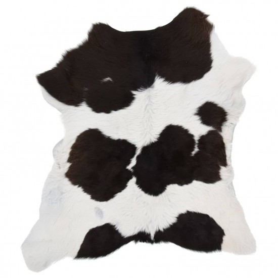 Calfskin Mixed Black and White 70x100 cm Calfskin Mixed Black and White 70x100 cm