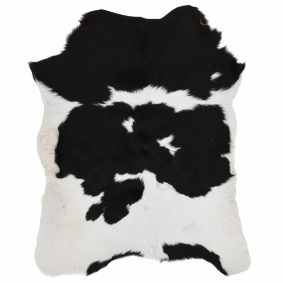 Calfskin Mixed Black and White 70x100 cm Calfskin Mixed Black and White 70x100 cm