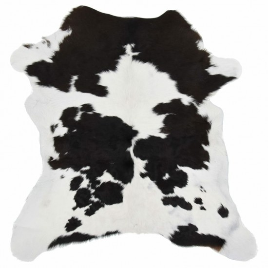 Calfskin Mixed Black and White 70x100 cm Calfskin Mixed Black and White 70x100 cm