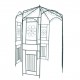 Garden Arch 250 cm Dark Green Garden Arch 250 cm Dark Green