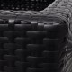 Garden Raised Beds 3 pcs Poly Rattan Black Garden Raised Beds 3 pcs Poly Rattan Black