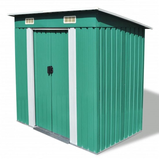 Garden Shed Green Metal Garden Shed Green Metal