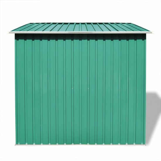 Garden Shed Green Metal Garden Shed Green Metal