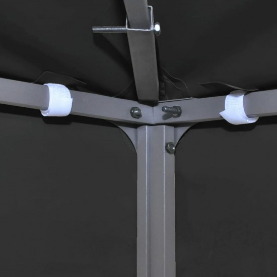 2-Tier Gazebo Top Cover 310 g/m² 4x3 m Anthracite 2-Tier Gazebo Top Cover 310 g/m² 4x3 m Anthracite