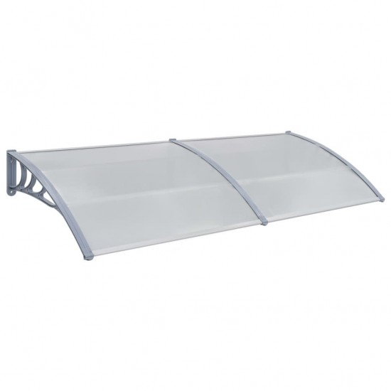 Door Canopy Grey 300x100 cm PC Door Canopy Grey 300x100 cm PC
