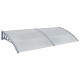 Door Canopy Grey 300x100 cm PC Door Canopy Grey 300x100 cm PC