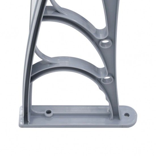 Door Canopy Grey 300x100 cm PC Door Canopy Grey 300x100 cm PC