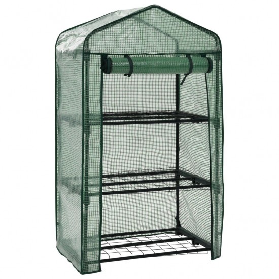 3-Tier Mini Greenhouse 69x49x125 cm 3-Tier Mini Greenhouse 69x49x125 cm