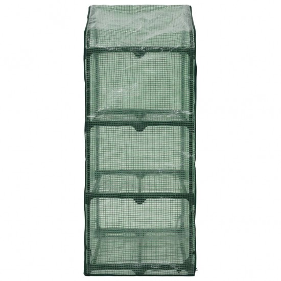 3-Tier Mini Greenhouse 69x49x125 cm 3-Tier Mini Greenhouse 69x49x125 cm